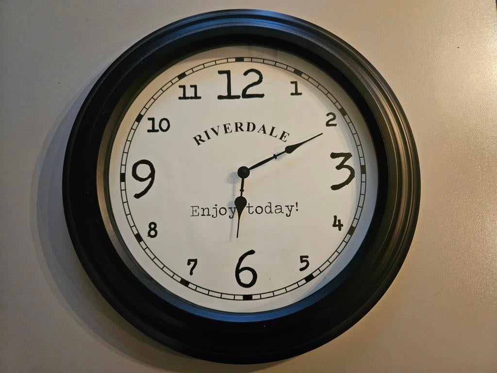 Wandklok van intratuin 51cm, Enlèvement, Horloge murale