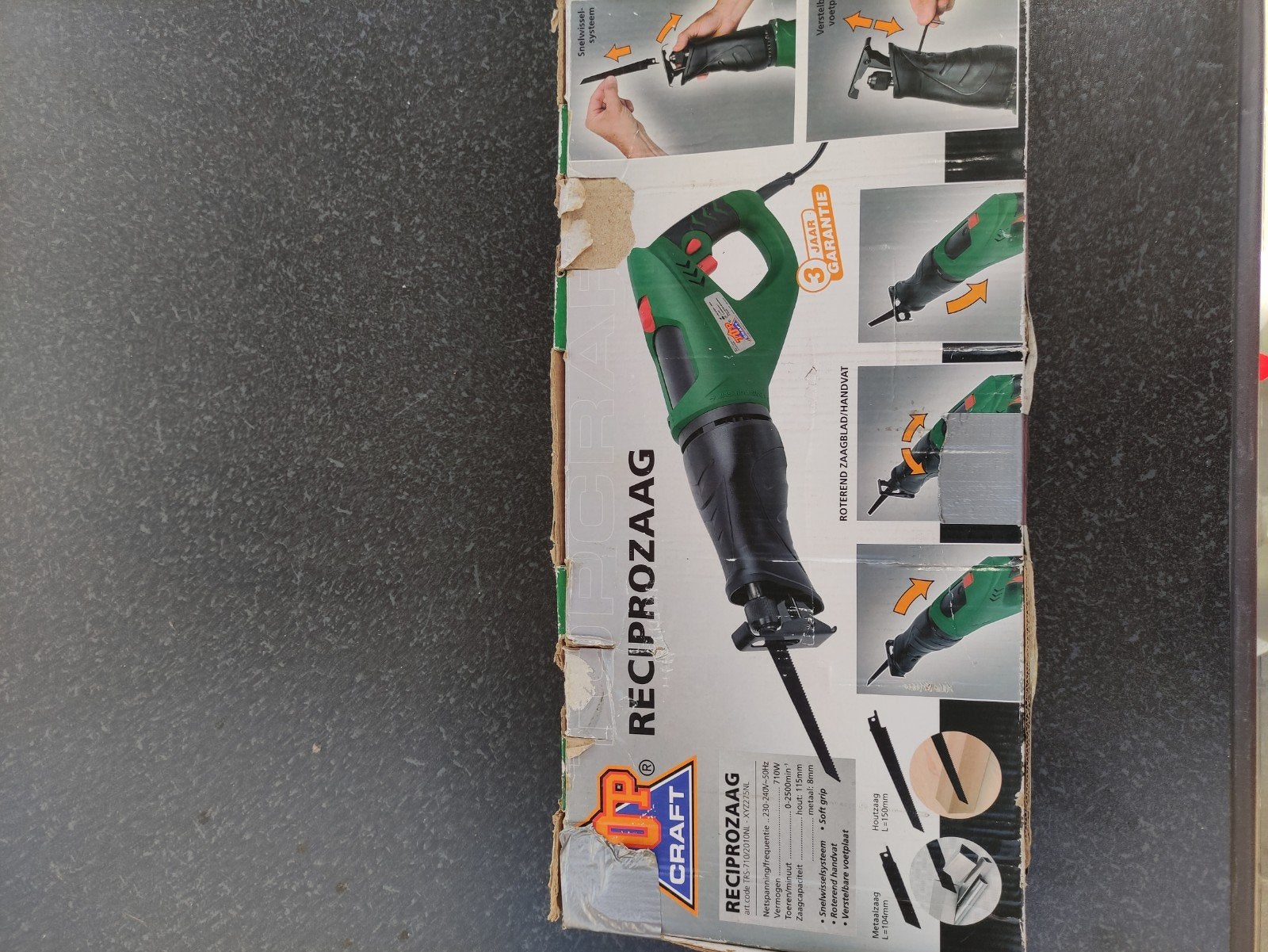 reciprozaag Top Craft, Bricolage & Construction, Enlèvement, Utilisé