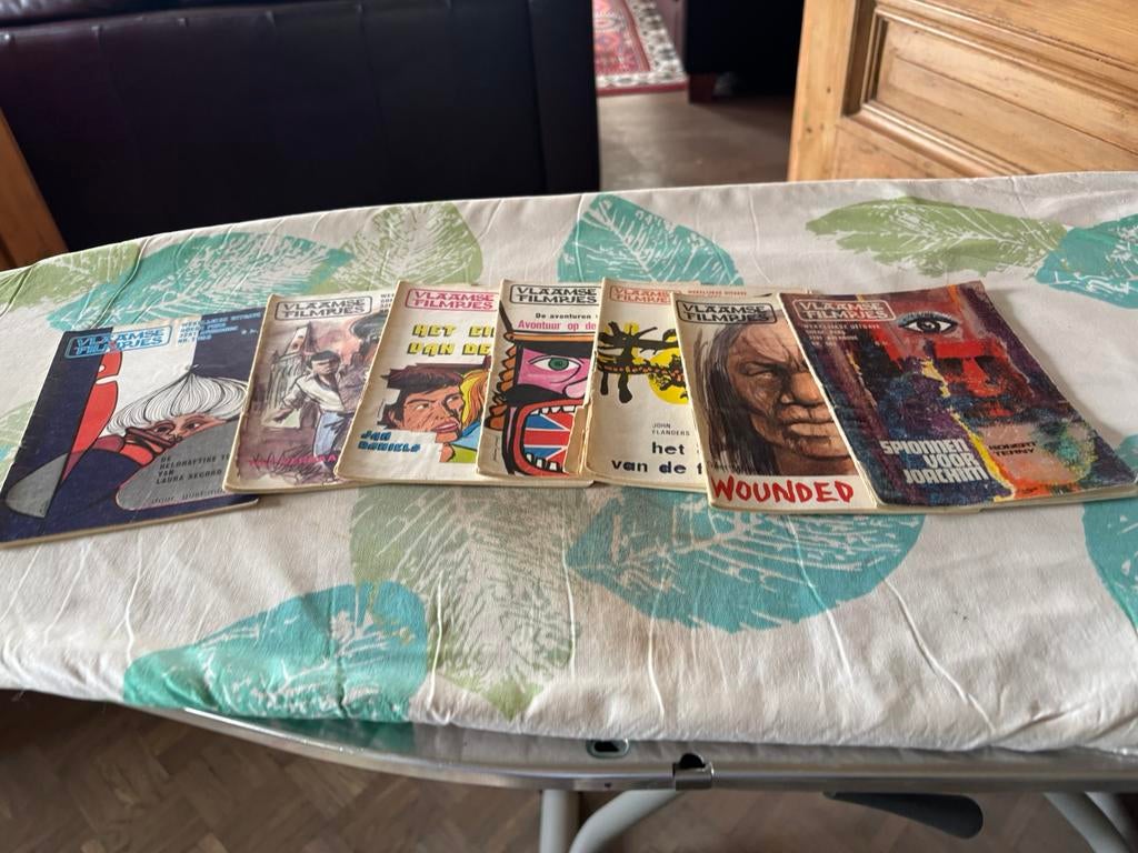 Oude vlaamse filmpjes, Ophalen, Gebruikt