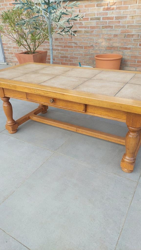 Salontafel eik, Huis en Inrichting, Ophalen