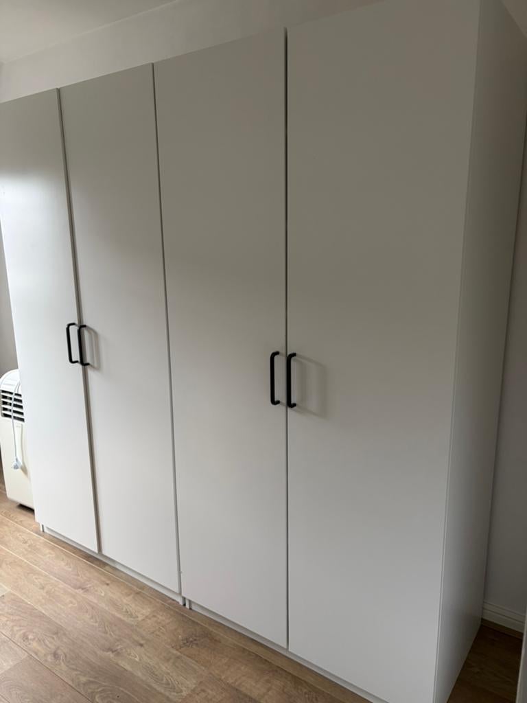 Dubbele kleerkast Ikea, Huis en Inrichting, Ophalen, Zo goed als nieuw