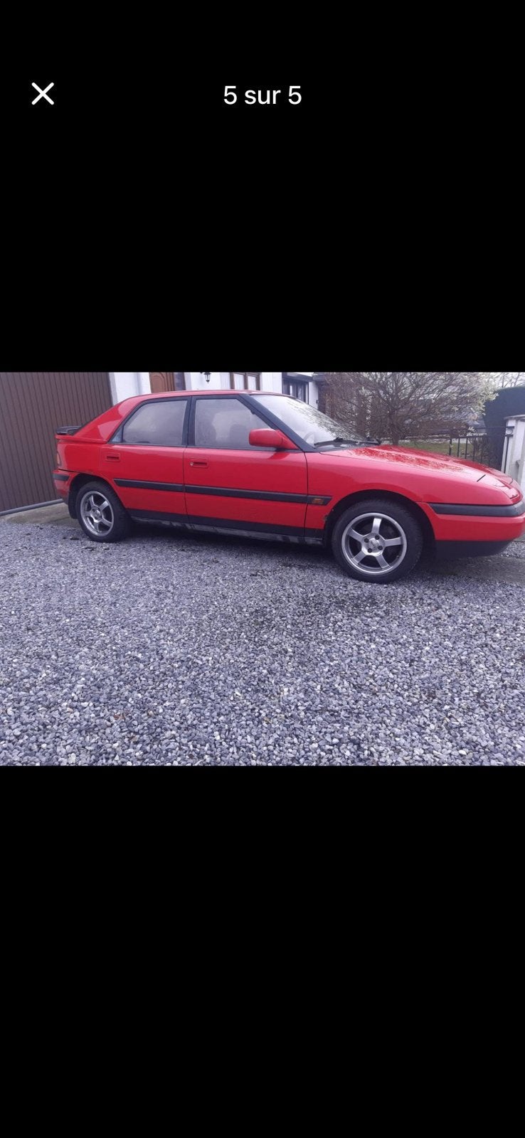 Mazda 323f grijs, Auto's, Handgeschakeld, Particulier, Te koop, Benzine