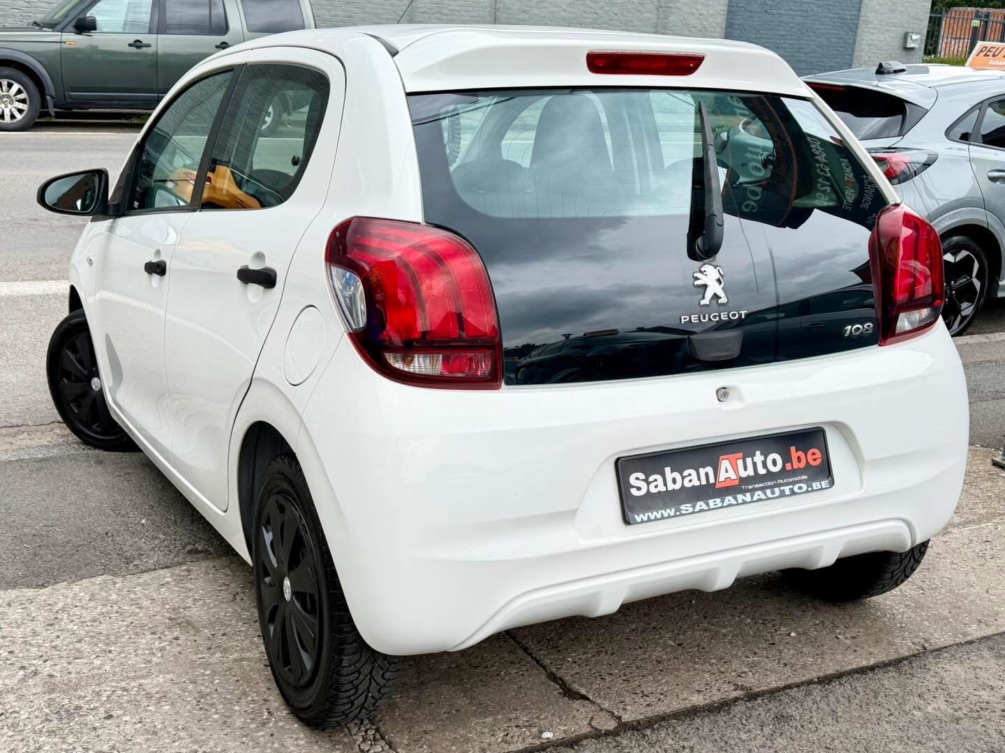 Peugeot 107 1.0 Essence EURO 6 B 5 PORTES Facelift 2016, Auto's, Peugeot, Euro 6, Wit, Bedrijf, 5 deurs