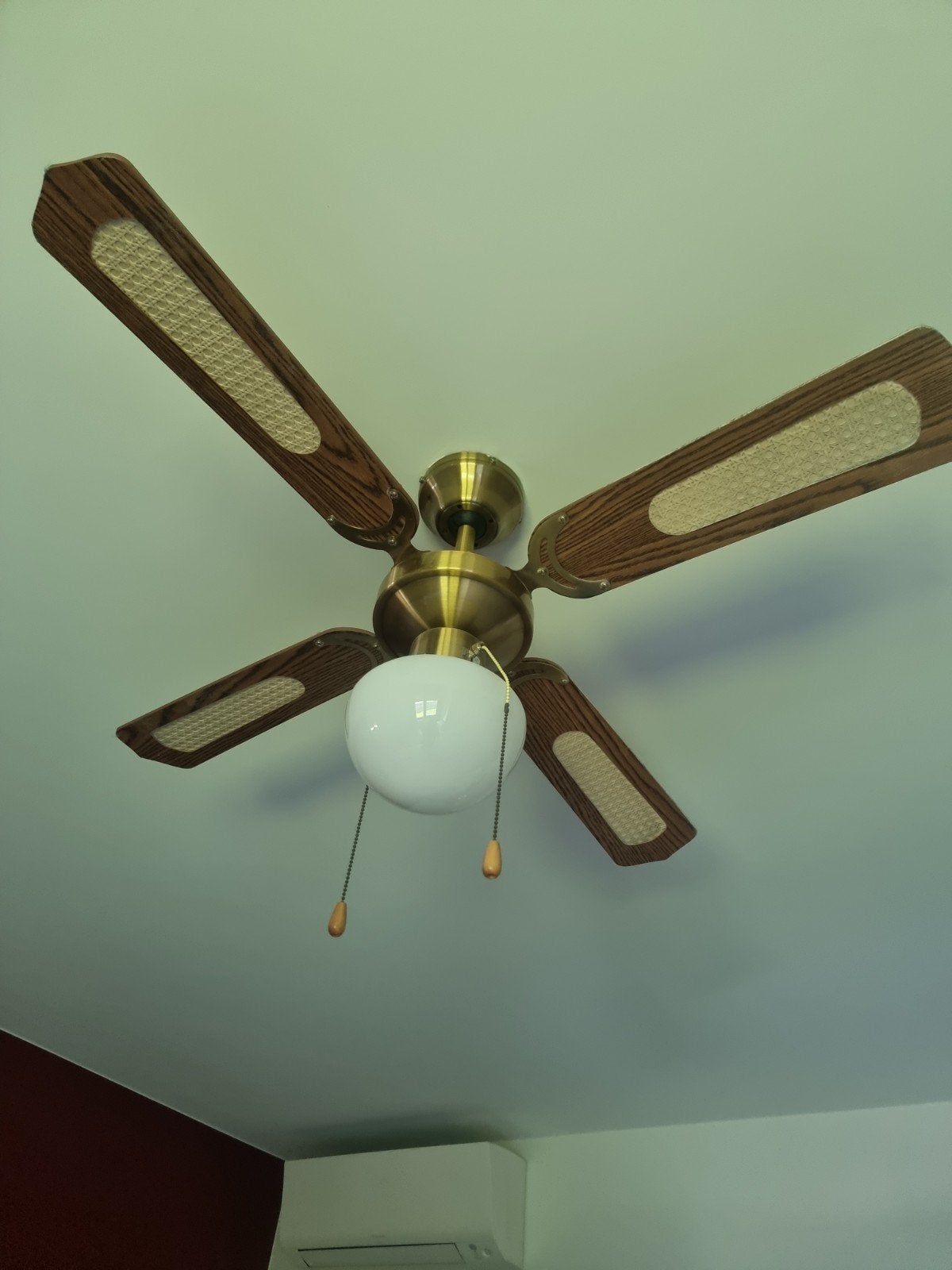 Plafond ventilator, Ophalen