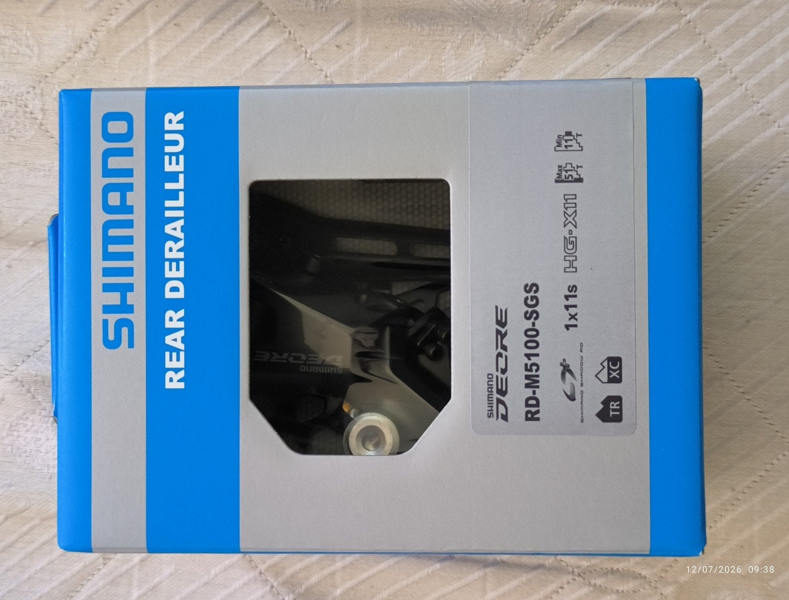 Shimano achterderailleur - Deore RD-M5100 - Shadow RD+, Ophalen of Verzenden