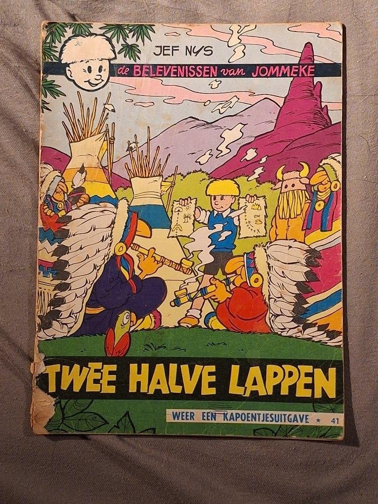Jommeke 41: twee halve lappen (eerste druk), Une BD, Enlèvement ou Envoi, Utilisé