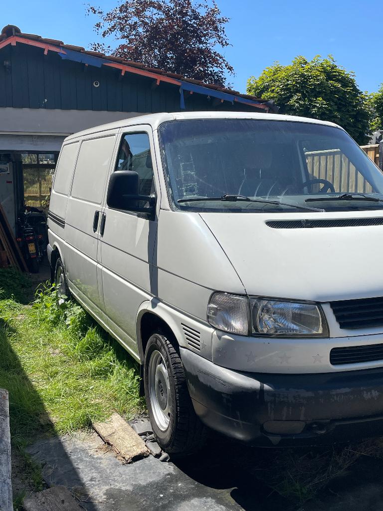 Volkswagen Transporter T4 tdi 88pk 5cylinder, Auto's, Voorwielaandrijving, Wit, Particulier, 2 zetels