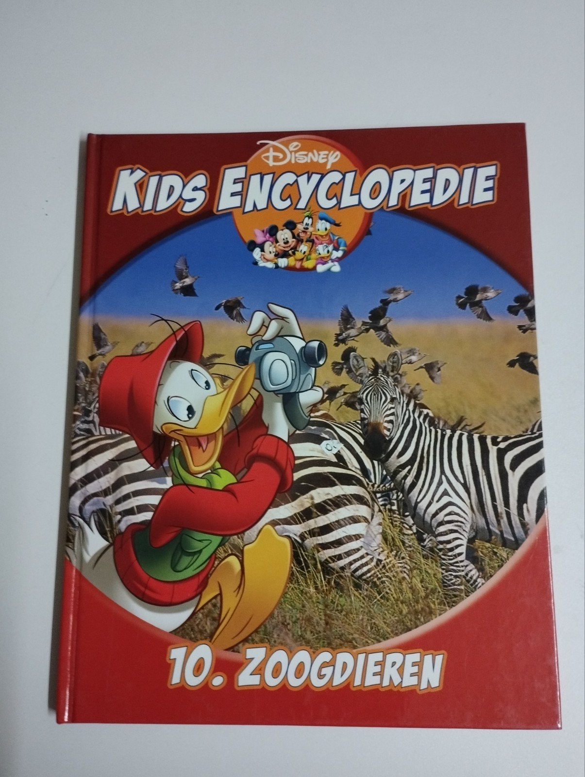 Een kids encyclopedie boek over Donald Duck van Disneyland k, Ophalen, Donald Duck