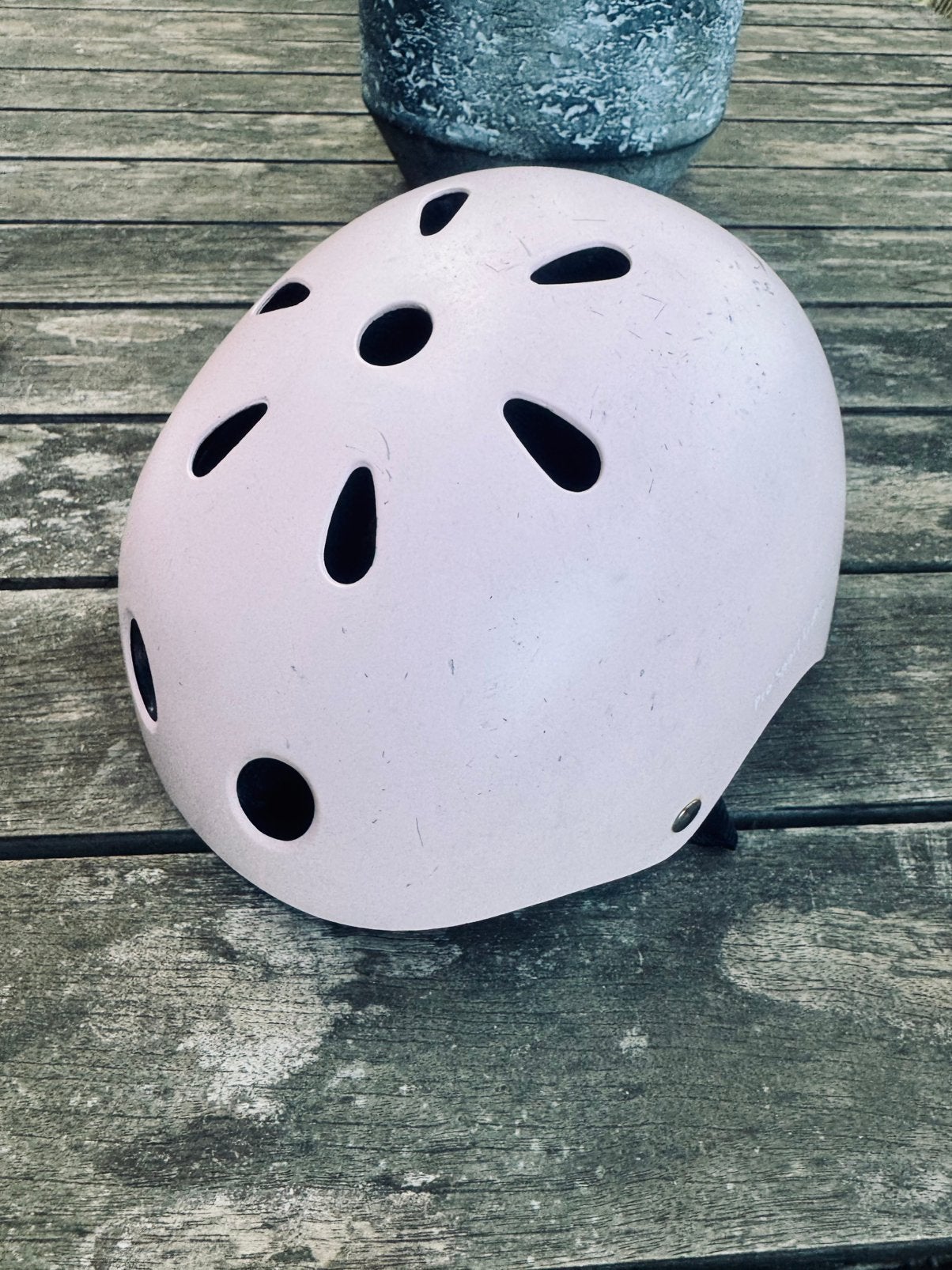Helm roze meisje pro sport lights, Ophalen, Gebruikt, Meisje