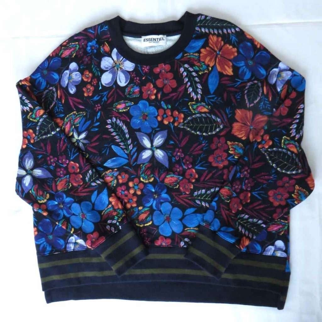 Essentiel Antwerp sweater maat 2 (38) katoen oversized, Kleding | Dames, Maat 38/40 (M), Meerkleurig, Nieuw, Ophalen of Verzenden
