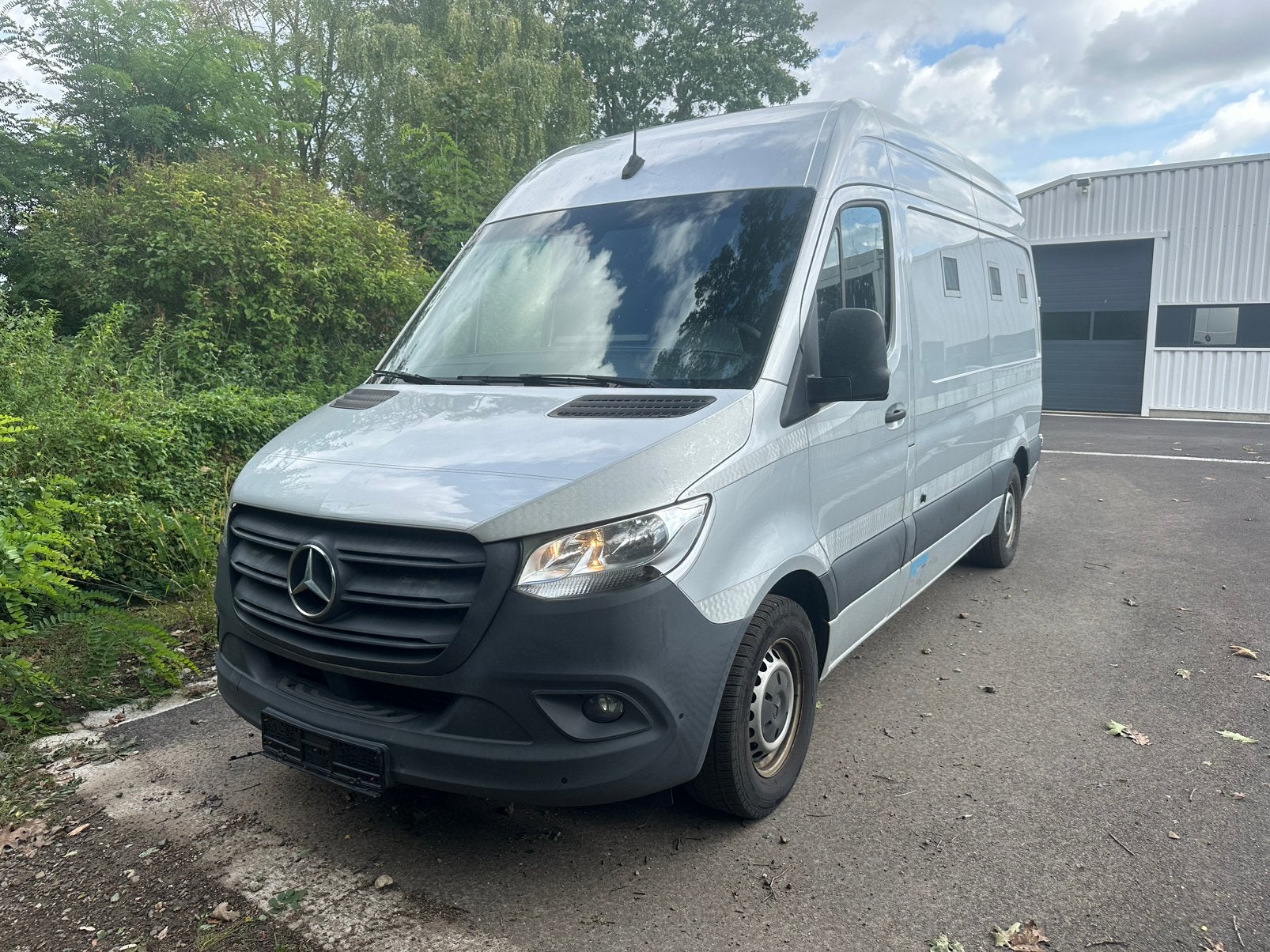 Mercedes Sprinter 316 cdi automatique TVA 12200€ net, Argent ou Gris, Achat, 264 g/km, Euro 6