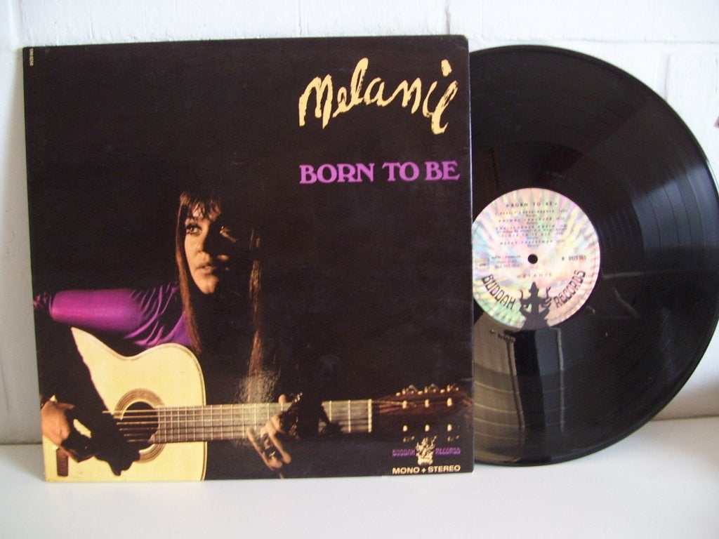 MELANIE  born to be, Cd's en Dvd's, LP, Gebruikt, Ophalen of Verzenden, Gatefold hoes