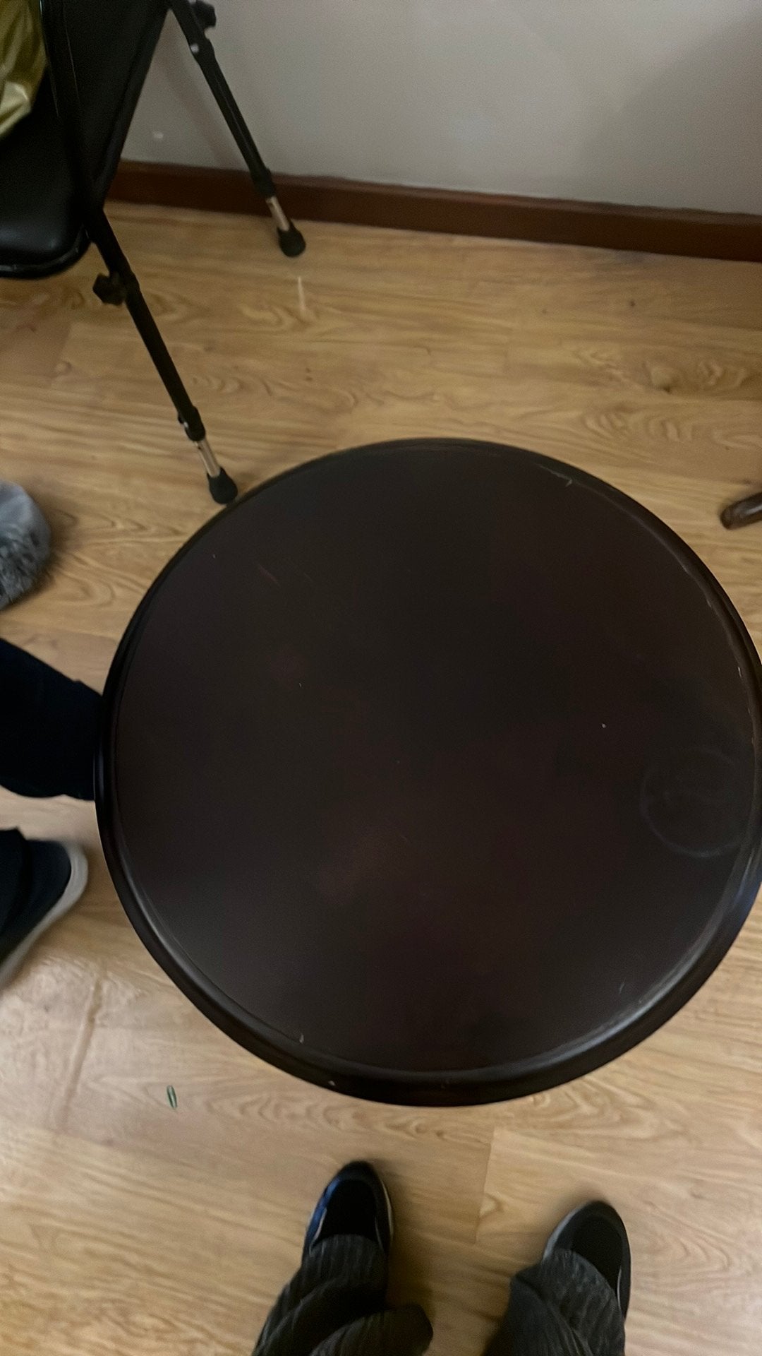 Rond bijzet tafeltje, Ophalen, Zo goed als nieuw, Rond