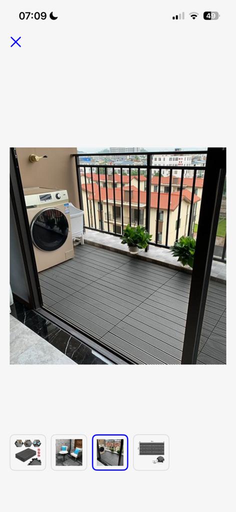 Vlondertegels 1,08 vierkante meter, Enlèvement, Autres matériaux, Moins de 5 m², Carrelage de sol