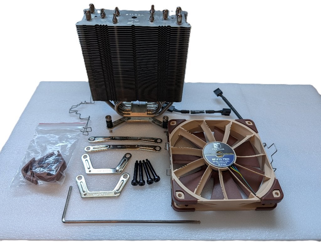 Noctua NH-U12DX i4 LGA2011 (Square & Narrow ILM) & LGA13xx, Computers en Software, Ophalen, Zo goed als nieuw, Luchtkoeling