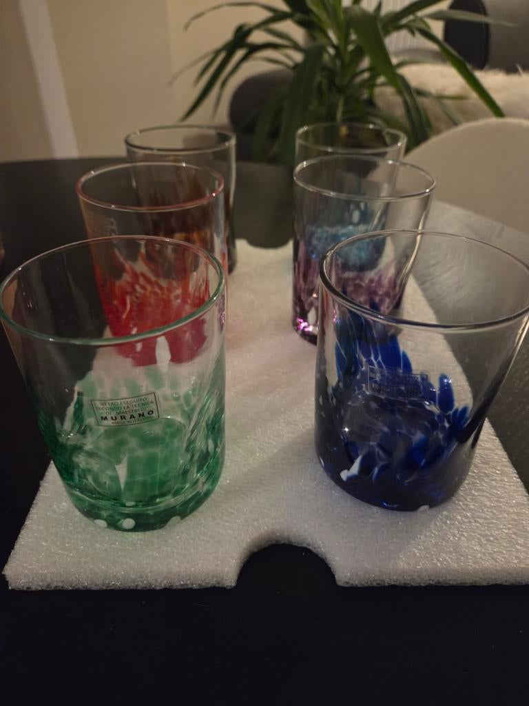 Lunettes soufflées à la bouche de Murano, beau cadeau, neuf, Enlèvement