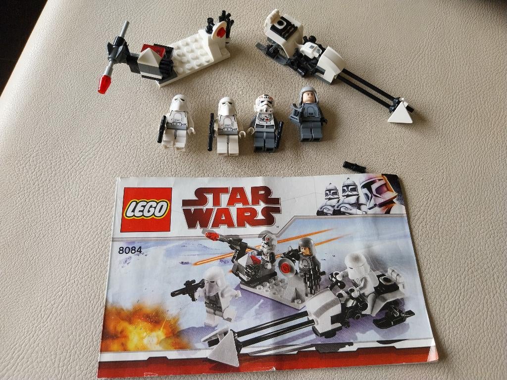 LEGO Star Wars 8084 Snowtrooper Battle Pack, Lego, Comme neuf, Star Wars, Pièces supplémentaires incluses