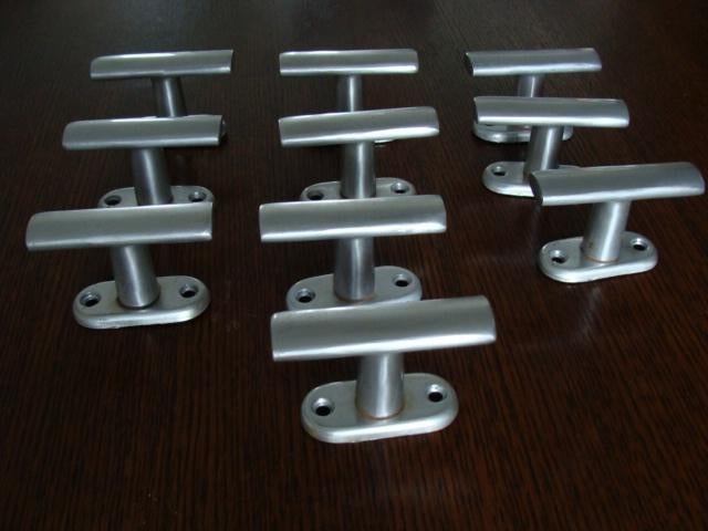 Lot 10 poignées espagnolettes anciennes, Bricolage & Construction, Enlèvement, Utilisé, Autres types, Inox