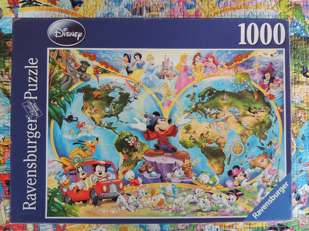 Puzzle 1000 pièces - Disney - Le monde de Disney, Enlèvement, Puzzle