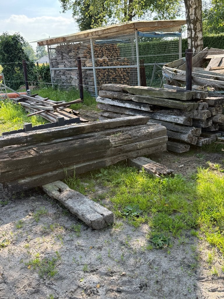 Gratis treinbilzen, Ophalen, Gebruikt, Hout, Biels