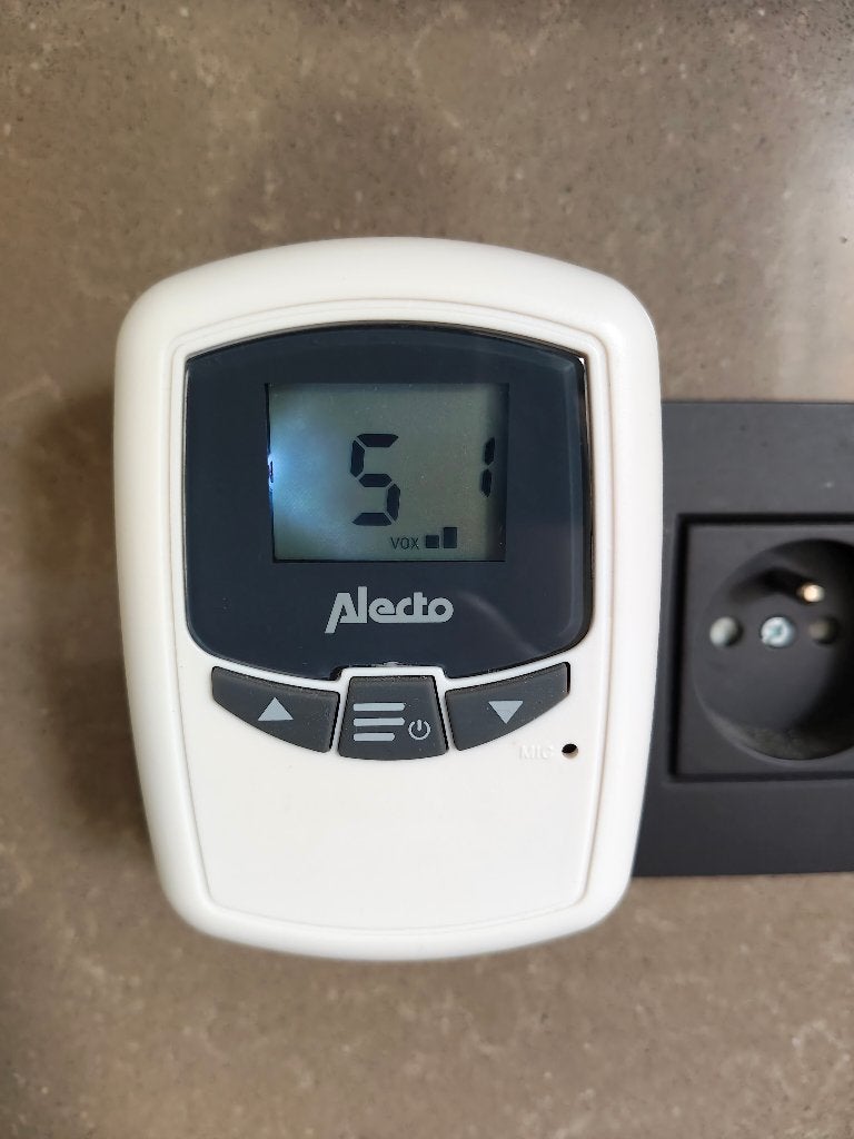 Alecto babyfoon DBX-80BU extra babyunit, Enlèvement, Comme neuf, 250 mètres ou plus