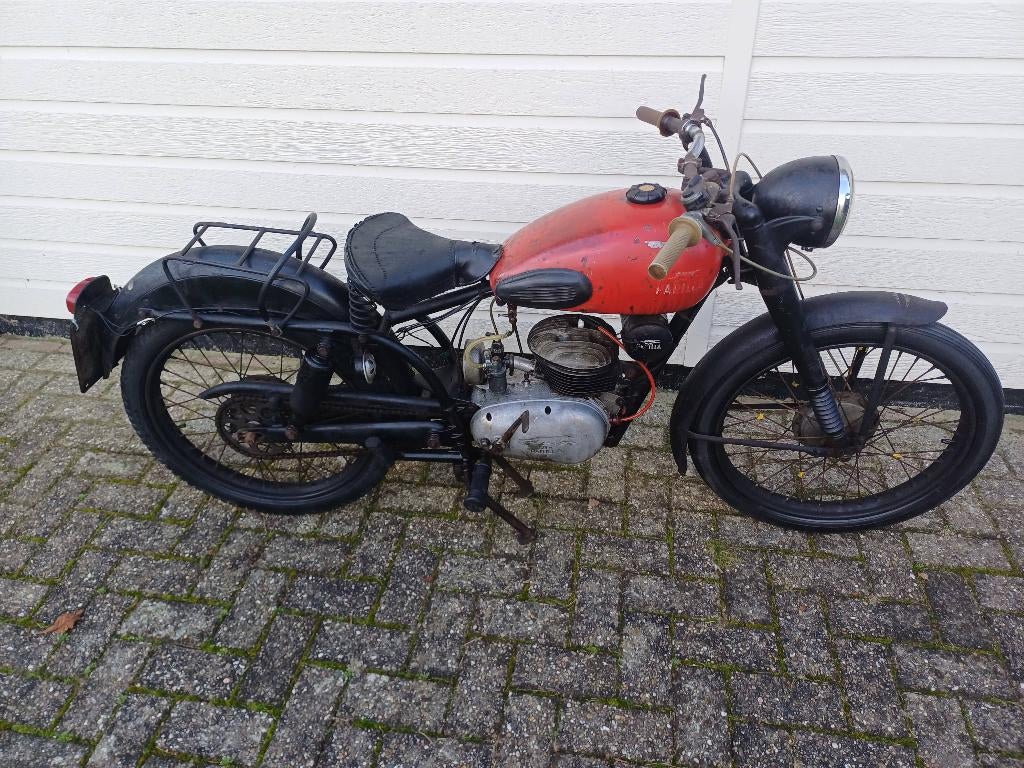 Parilla 125cc motorfiets 1953, Permis Moto A1 minimum, Autre, 1 cylindre, 125 cm³
