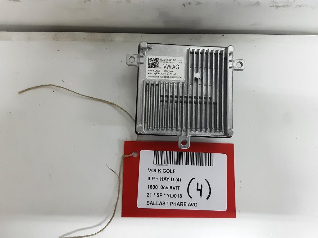 BALLAST DE PHARE XENON GAUCHE Volkswagen Golf VIII (CD1), Volkswagen, Mevr. I. Hauben, Utilisé, Rue de l'Espoir 34 34
4030  GRIVEGNÉE, BE