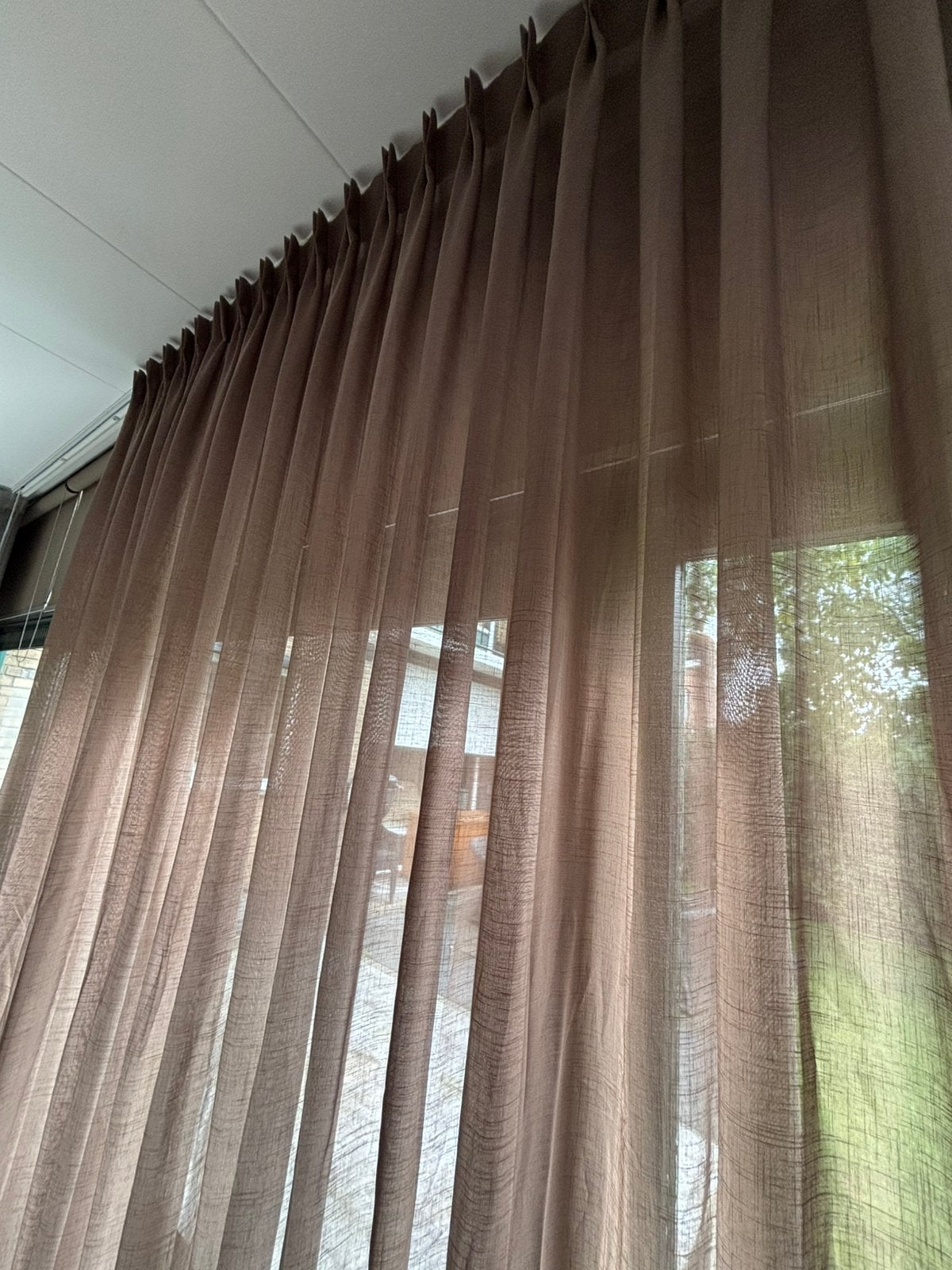 Artelux vitrage set (nieuw) 261x390, Huis en Inrichting, Ophalen of Verzenden, Wit
