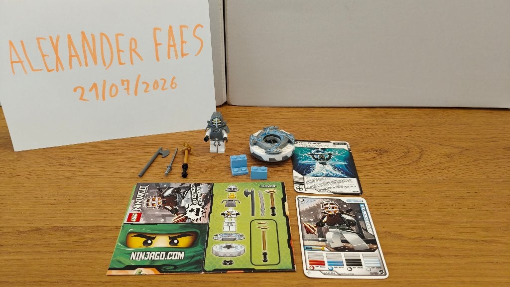 LEGO Ninjago Kendo Zane 9563, Gebruikt, Lego, Inclusief minifiguren, Ophalen of Verzenden