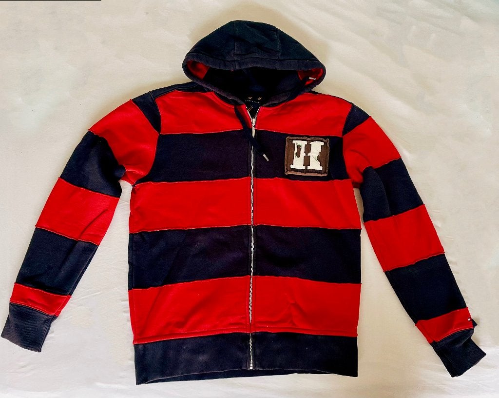 « Tommy Hilfiger » sweat à capuche, Vêtements | Hommes, Pulls & Vestes, Rouge, Tommy Hilfiger, Enlèvement, Taille 52/54 (L)