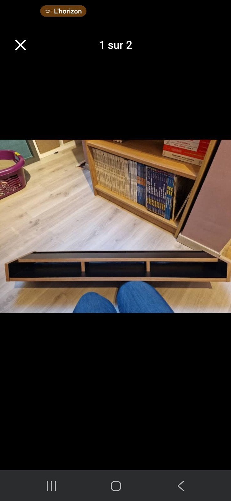Etagere murale flottante design/meuble tv, Enlèvement