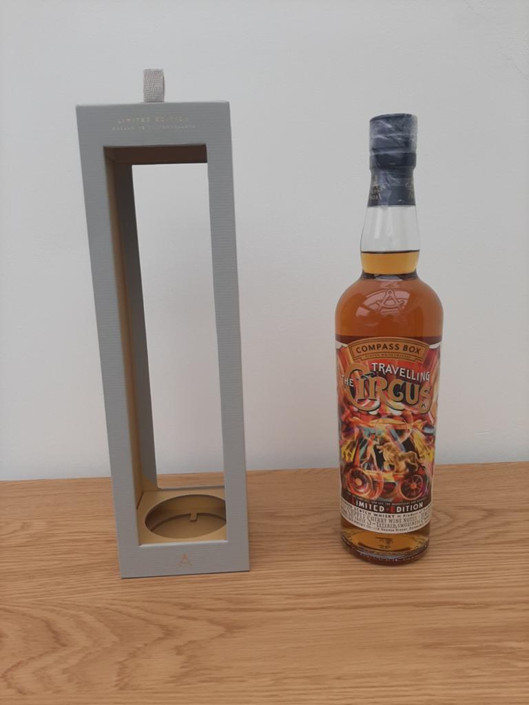 Compass box the travelling circus, Enlèvement ou Envoi