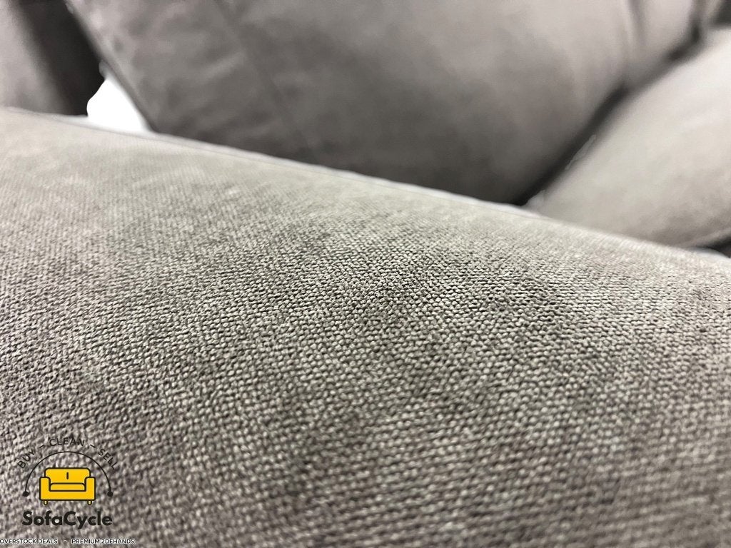 Canapé d'angle en tissu marron avec couchage, angle R, Maison & Meubles, Neuf, Enlèvement ou Envoi, SofaCycle VOF, Info@sofacycle.be