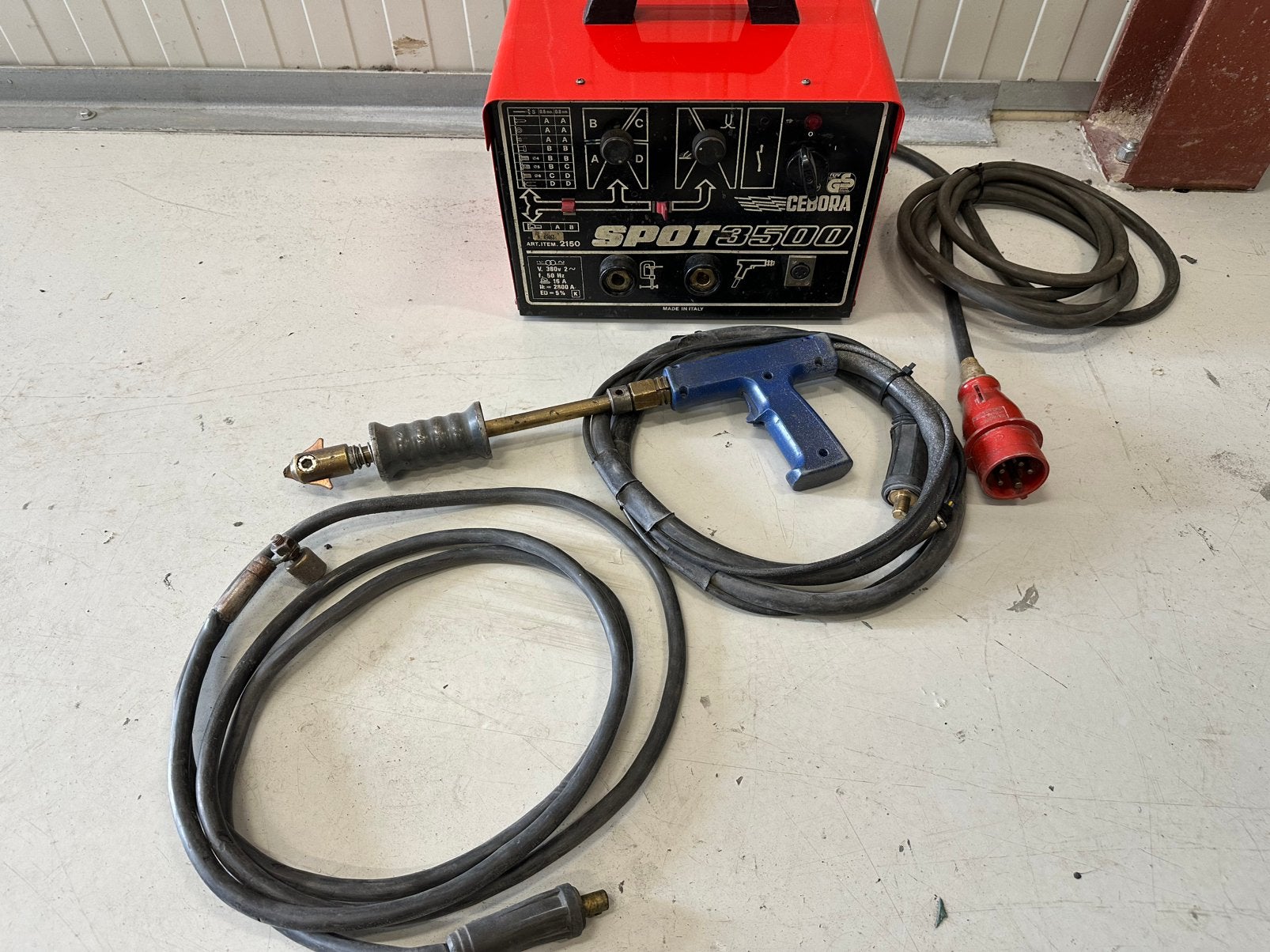 Cebora spot 3500 uitdeukspotter 380v, Doe-het-zelf en Bouw, Ophalen, Gebruikt