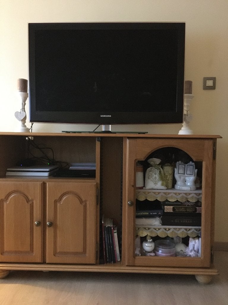 Tv meubel, Ophalen