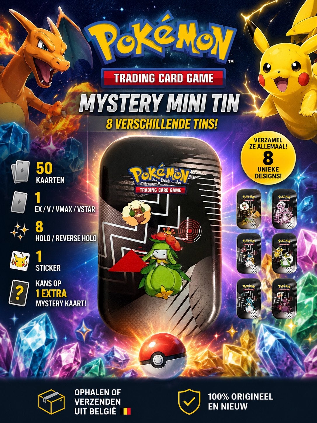 Pokémon mystery Tin, Enlèvement ou Envoi, Comme neuf