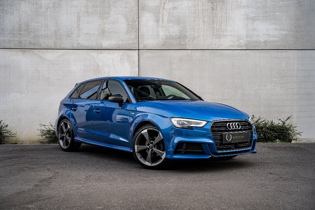 Audi A3 SPORTBACK*S-LINE*S-TRONIC, Automaat, 4 deurs, Euro 6, Blauw