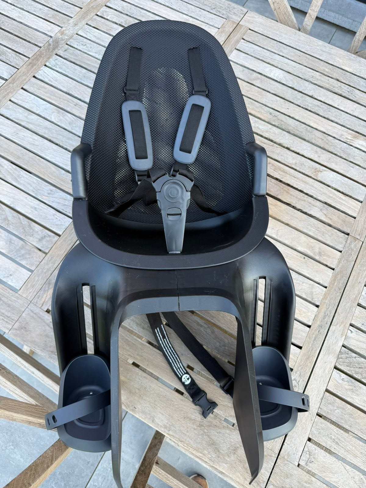 Qibbel Air Fietsstoel zwart - Nieuw, Vélos & Vélomoteurs, Accessoires vélo | Sièges de vélo, Enlèvement, Comme neuf