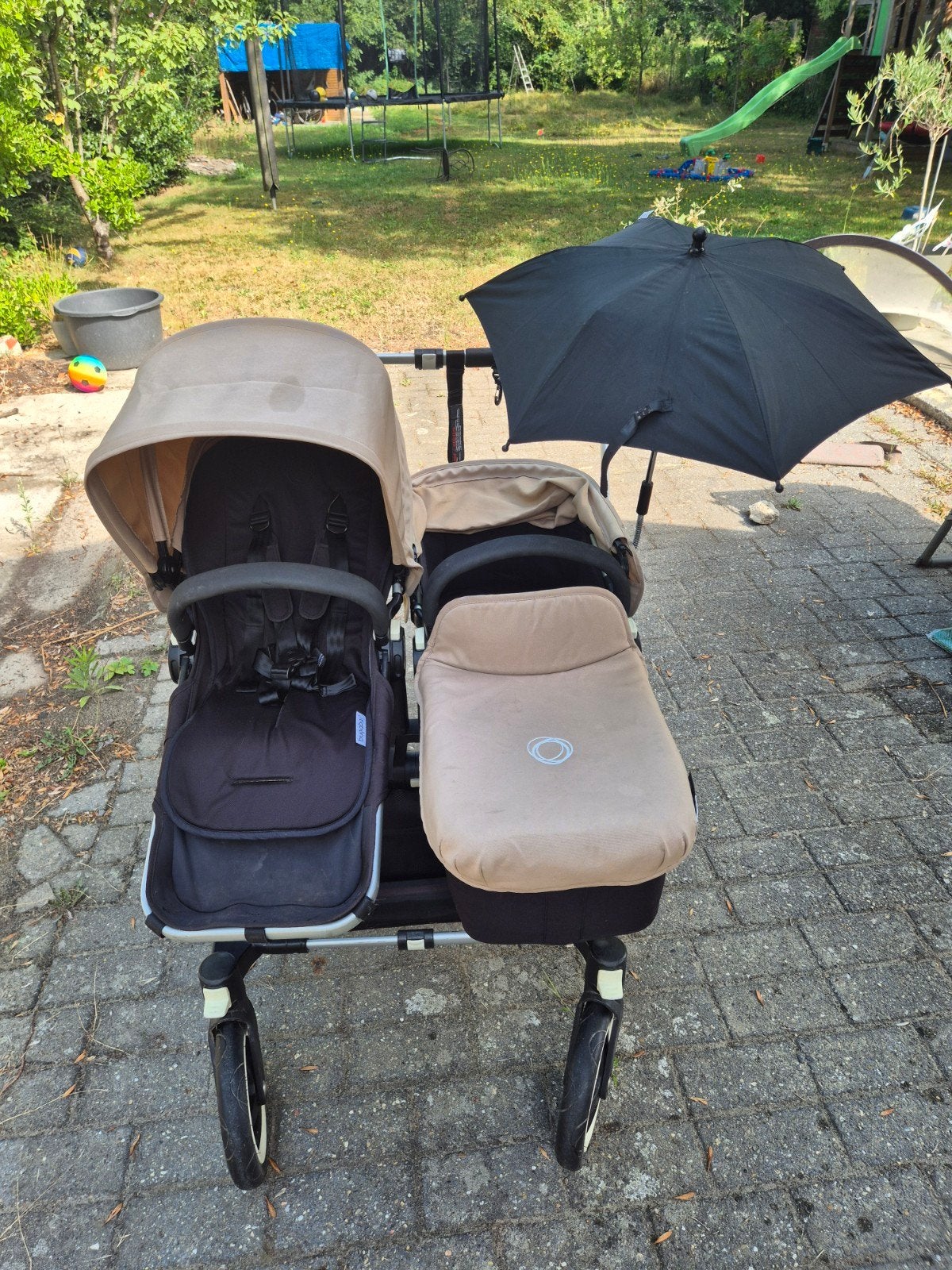 Bugaboo Donkey beige, Kinderen en Baby's, Ophalen, Gebruikt, Kinderwagen of Buggy