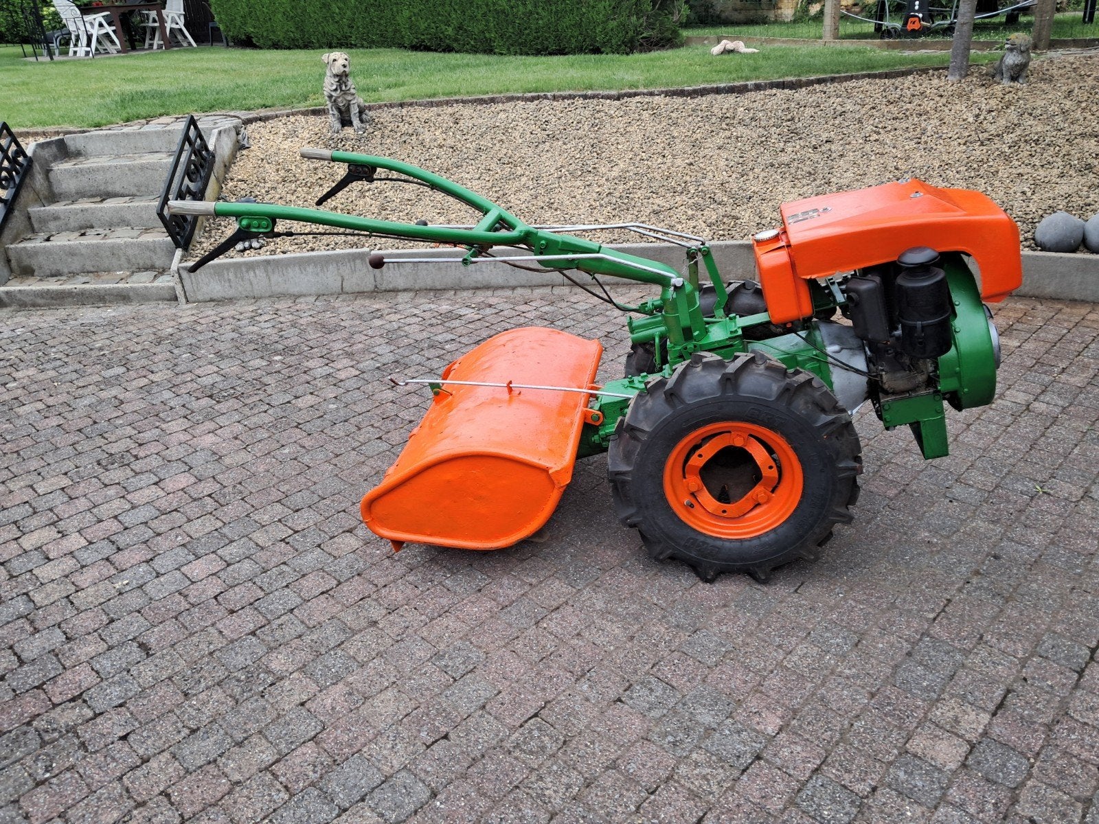 Tuinfrees motoculteur AGRIA 2700 DL Diesel., Tuin en Terras, Hand-tuingereedschap, Ophalen, Zo goed als nieuw, Cultivator