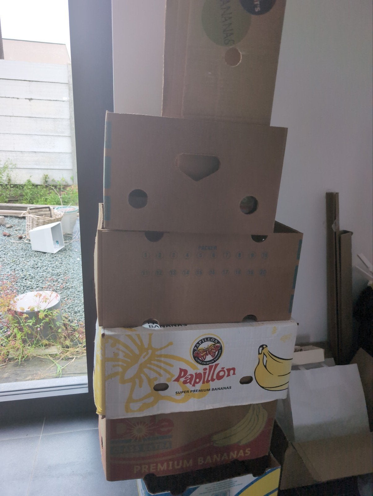 Boîtes à bananes - Boîtes de déménagement - retrait gratuit, Enlèvement