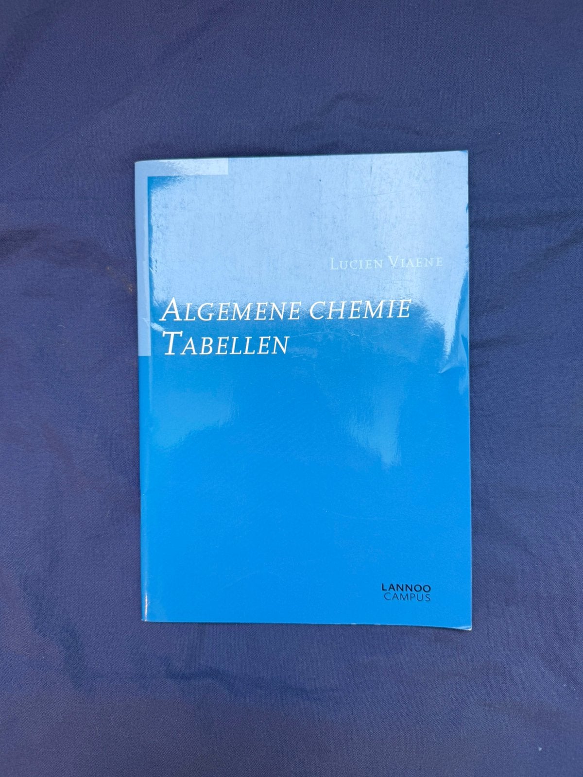 Algemene chemie: tabellenboekje, Ophalen of Verzenden, Alpha, Zo goed als nieuw, Hoger Onderwijs