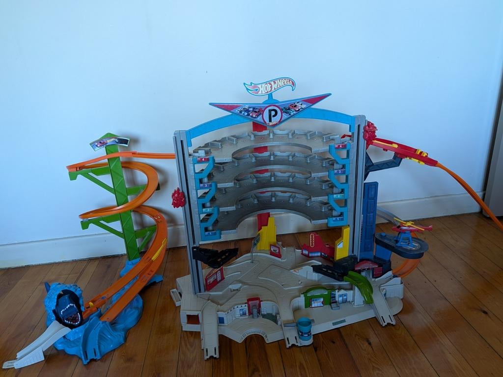 Autogarage Hot Wheels, Kinderen en Baby's, Ophalen, Hot Wheels