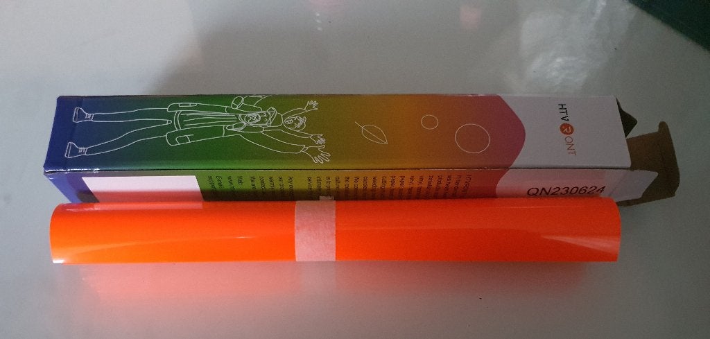 HTVRONT Heat Transfer Vinyl (HTV) Rol – Oranje, Ophalen of Verzenden, Nieuw