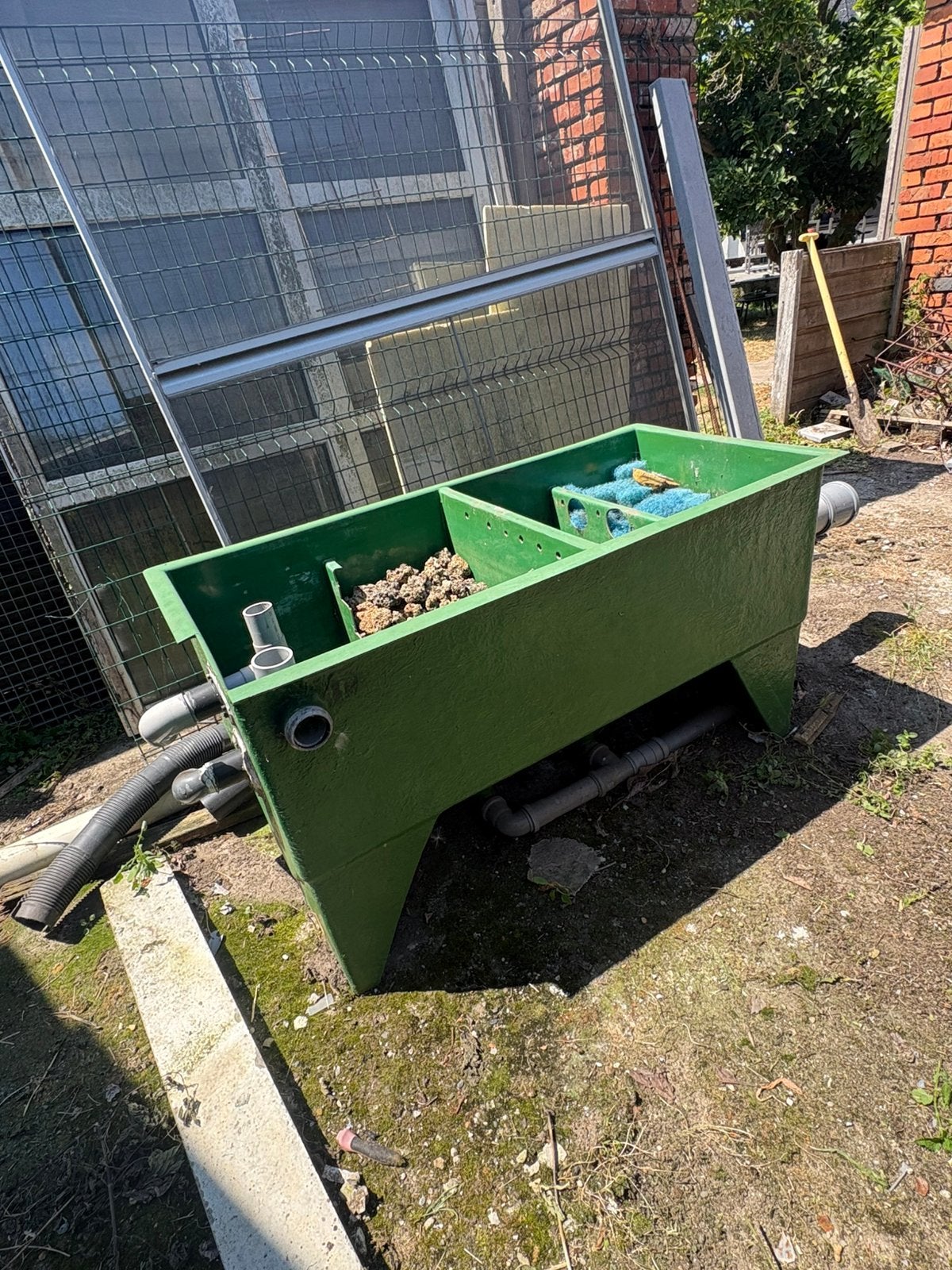 Kooifilterbak 4kamers, Tuin en Terras, Ophalen, Gebruikt