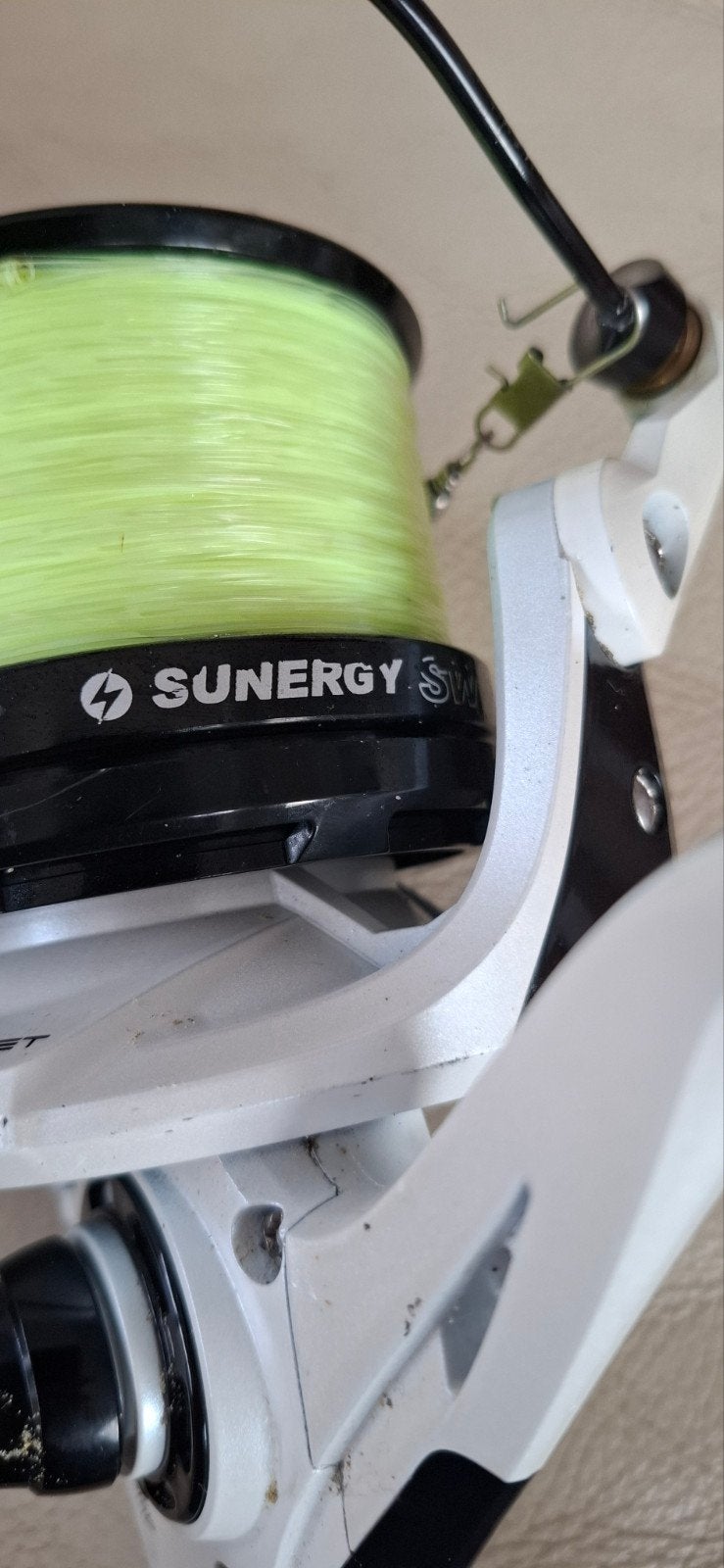 Set van 2 Sunset Sunergy SW 9005 FD Strandmolens / Surfcaste, Ophalen of Verzenden, Gebruikt, Molen