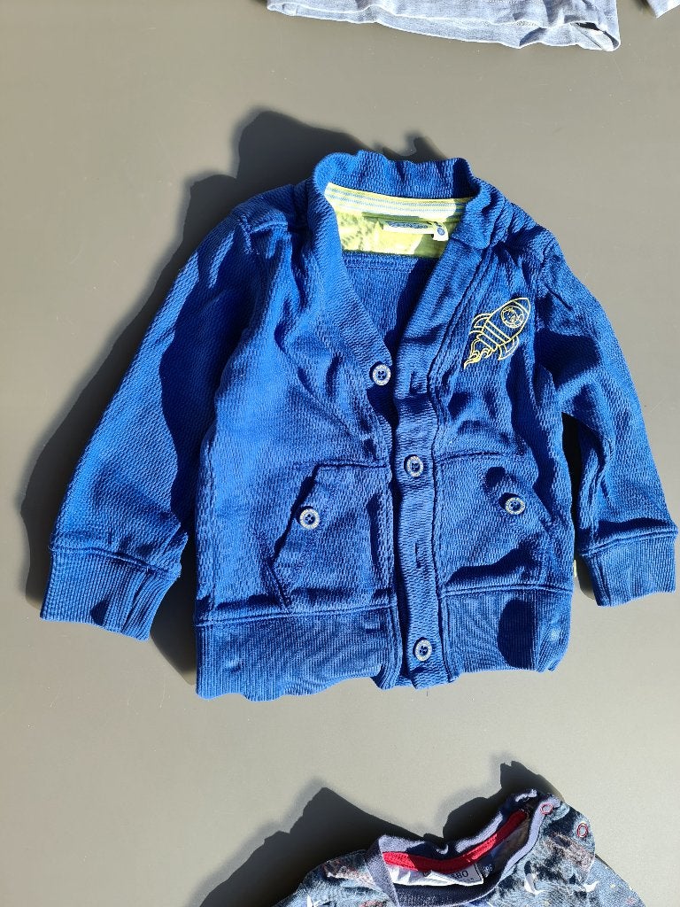 Cardigan, gillet, pull, trui met knopen Bumba 80, Ophalen, Zo goed als nieuw