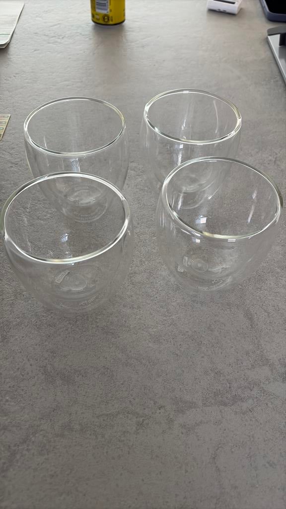 8 Bodum Dubbele wand glazen voor hete dranken, Ophalen of Verzenden, Nieuw, Overige typen