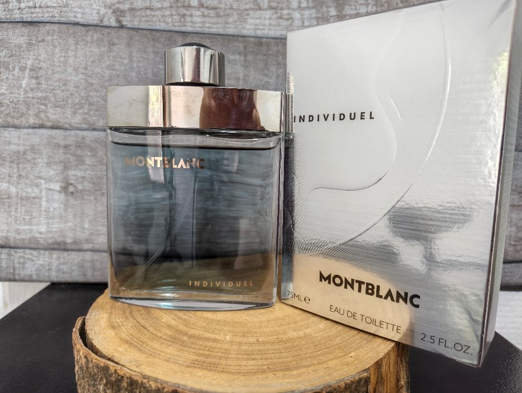 Montblanc individuel 75ml EDT - Heren parfum, Handtassen en Accessoires, Uiterlijk | Parfum, Verzenden, Zo goed als nieuw