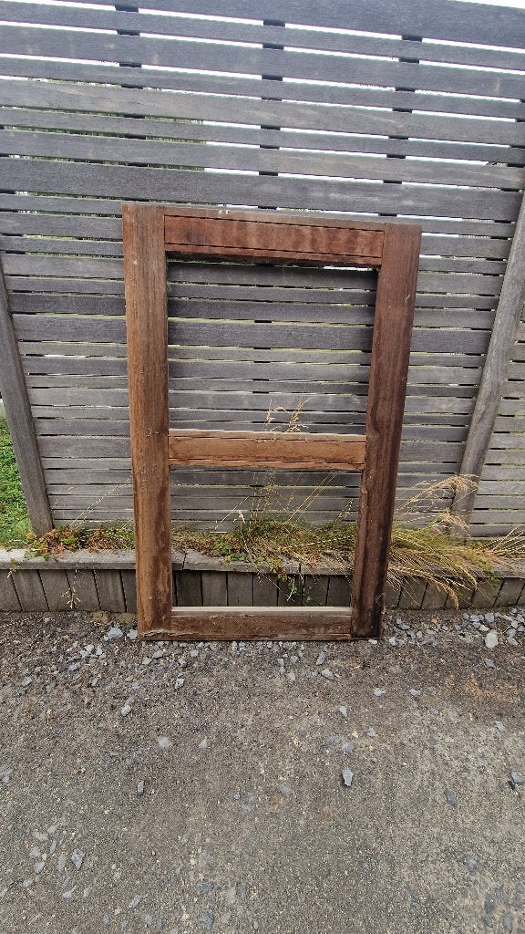 Cadres de fenêtre en bois dur Bangkirai, 75 à 150 cm, Enlèvement, Bois, 150 à 225 cm